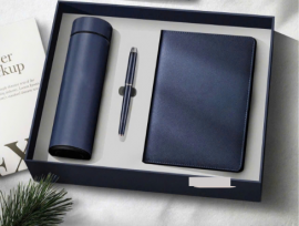 Set Quà Tặng Sổ, Bút, Bình giữ nhiệt 3T - 01