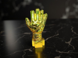 Cúp găng tay vàng 3T cao cấp